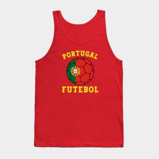 Portugal Football Ball Tank Top